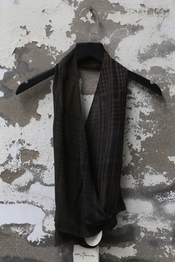 Cortana AGATE Top/Agate Pants Spain CTN-PF25-A0367-CHECKS MALTINTO Top (A0367 A4200)